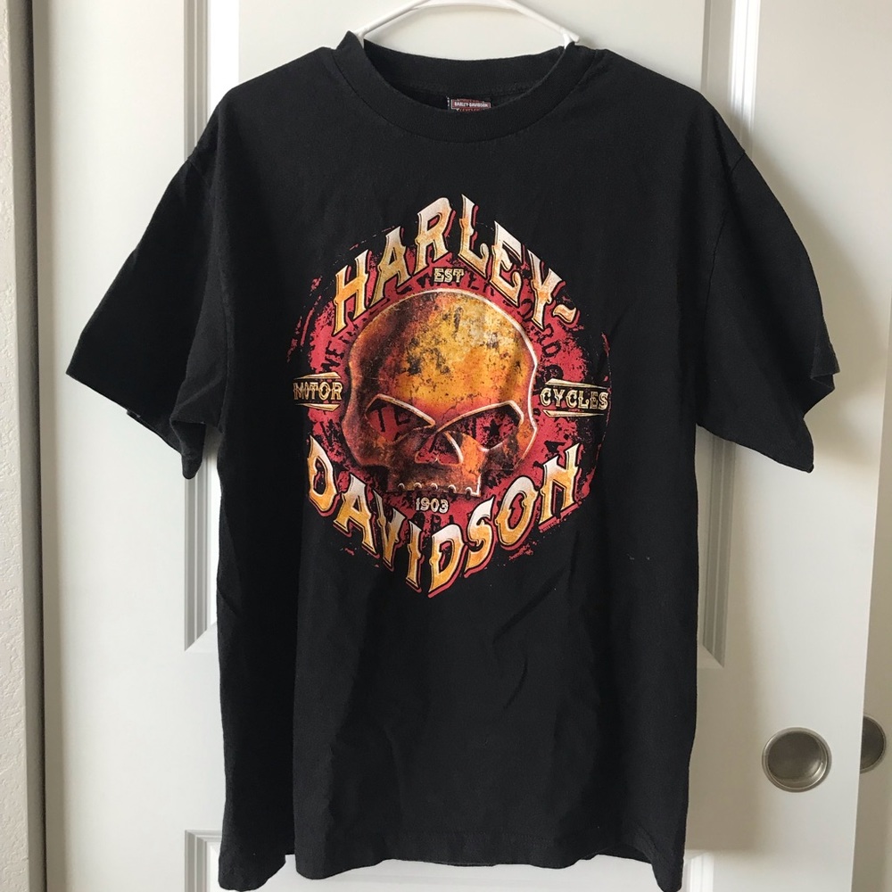 Harley Davidson Thunder Mountain Loveland Colorado Tee [L]
